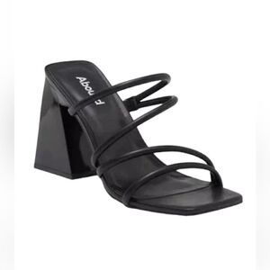 Abound Black Strappy Sandals(Size 8.5M)